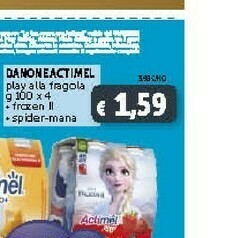 Deco Supermercati Danone Actimel Fragola 400 G(ml) offerta