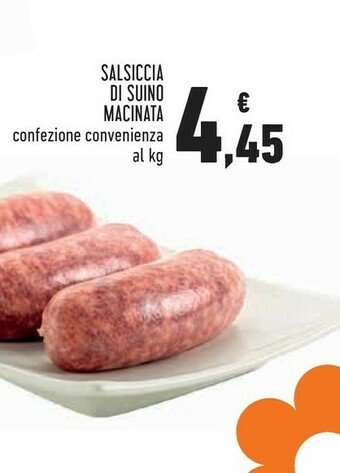 Conad Conad Salsiccia Di Suino Macinata offerta