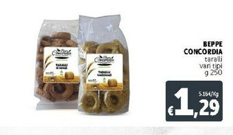 Deco Supermercati Beppe Concordia - Taralli Bio La Maga Delle Spezie Multipack 250 G(ml) offerta