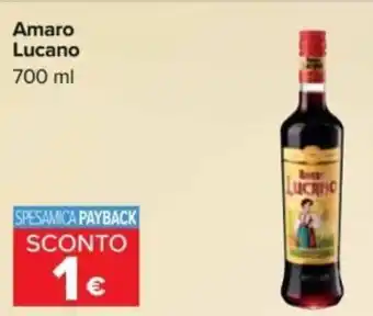 Carrefour Lucano Amaro 700 ml offerta