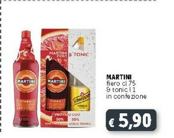 Deco Supermercati Martini Fiero 0,75 L Rosso Dolce Vermut offerta