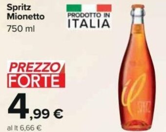 Carrefour Mionetto Spritz 750 ml offerta
