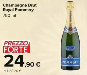 Carrefour Royal Pommery Champagne Brut 750 ml offerta