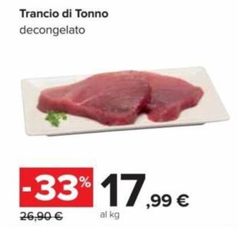 Carrefour Trancio di Tonno offerta