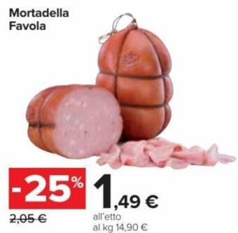 Carrefour Mortadella Favola offerta