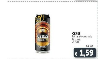 Deco Supermercati Ceres Strongale 500 G(ml) offerta