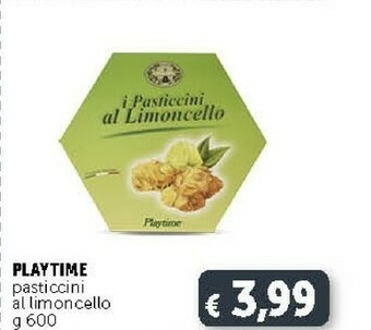 Deco Supermercati Playtime Pasticcini Al Limoncello offerta