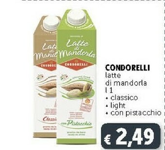 Deco Supermercati Condorelli Latte Di Mandorla Con Pistacchio offerta