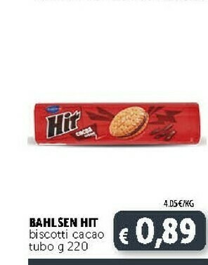 Deco Supermercati Bahlsen Hit Cocoa Creme 220 G(ml) offerta