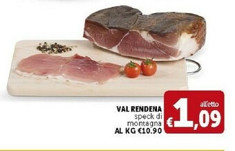 Deco Supermercati Val Rendena Speck Di Montagna offerta