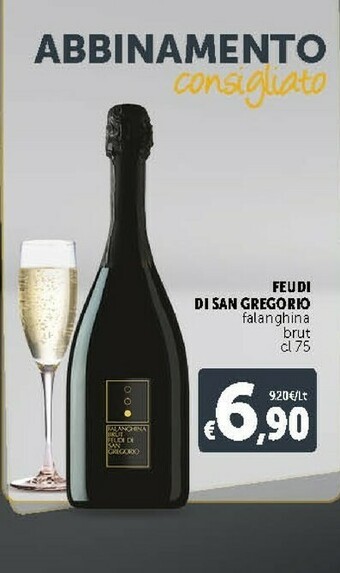 Deco Supermercati Feudi di san gregorio Falanghina Brut offerta