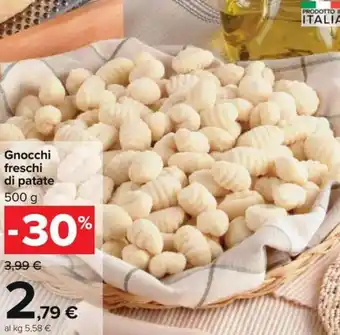 Carrefour Gnocchi Freschi di Patate 500 g offerta