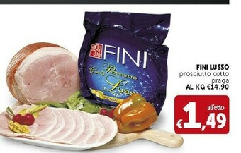 Deco Supermercati Fini Lusso Prosciutto Cotto Praga offerta
