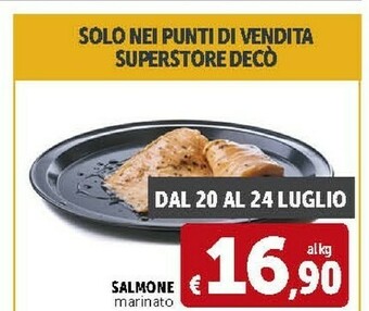 Deco Supermercati Salmone Marinato offerta