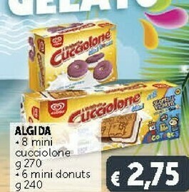 Deco Supermercati Algida Mini Cucciolone Classico 270 G(ml) offerta