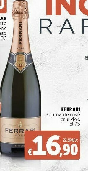 Deco Supermercati Ferrari Spumante Rose Brut DOC offerta
