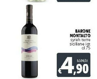 Barone Montalto Syrah Terre Siciliane IGT