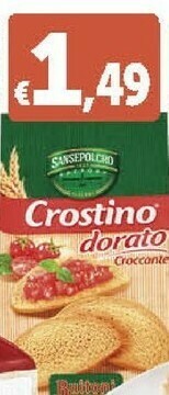 Deco Supermercati Buitoni Crostino Dorato Croccante 300 G(ml) offerta