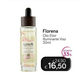 Idea bellezza Florena Olio Elisir Illuminante Viso offerta