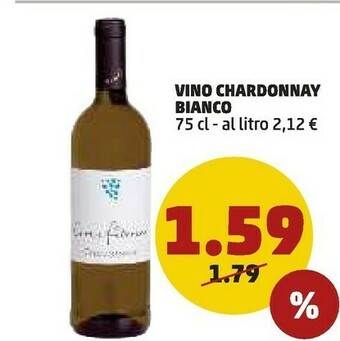 PENNY Vino Chardonnay Bianco offerta
