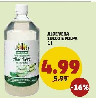 PENNY Aloe Vera Succo E Polpa offerta