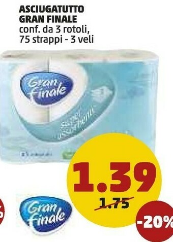 PENNY Gran Finale Asciugatutto offerta