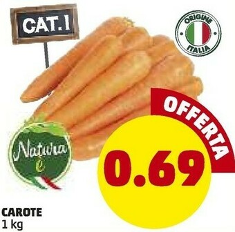 PENNY Carote offerta