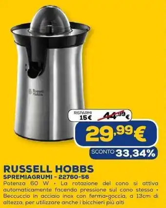 Euronics Russell Hobbs Spremiagrumi - 22760-56 offerta