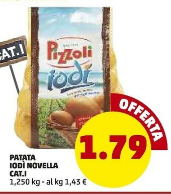 PENNY Pizzoli Patata Iodi Novella offerta