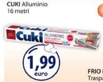 Acqua & Sapone Cuki Alluminio 16 metri offerta