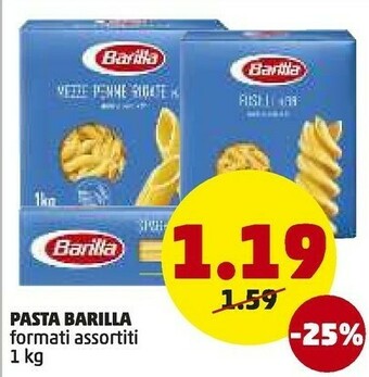PENNY Barilla Pasta 1000 offerta