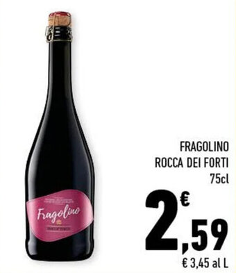 Conad Fragolino Rocca Dei Forti 75cl offerta