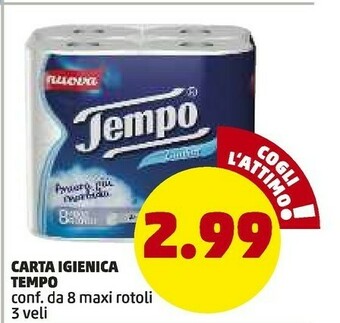 PENNY Tempo Carta Igienica offerta