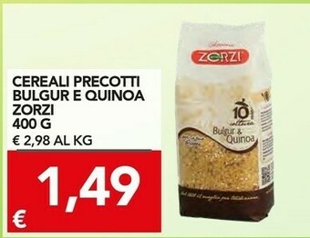 Zorzi Cereali Precotti Bulgur E Quinoa