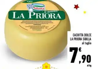 Conad City Sibilla La Priora Caciotta Dolce offerta