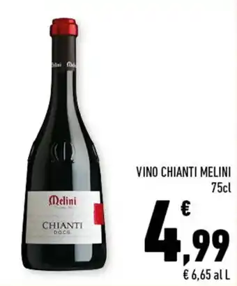 Conad Vino Chianti Melini 75cl offerta