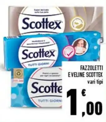 Conad City Scottex Fazzoletti Eveline vari tipi offerta
