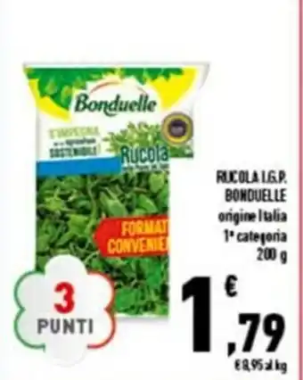 Conad City Bonduelle Rucola I.G.P. 200g offerta