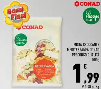 Conad Conad Percorso Qualità Mista Croccante Mediterranea 500g offerta