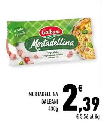 Conad Galbani Mortadellina 430g offerta