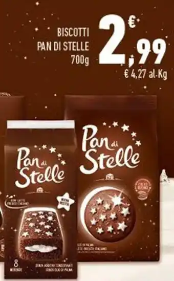 Conad Pan Di Stelle Biscotti 700g offerta