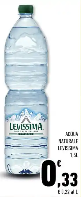 Conad Levissima Acqua Naturale 1,5L offerta