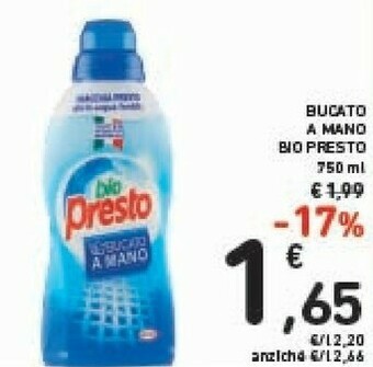 Conad Bio Presto Bucato A Mano 750 Ml offerta