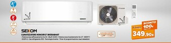 GRANCASA Sekom Climattizatore Monosplit Sm359ab4kit offerta