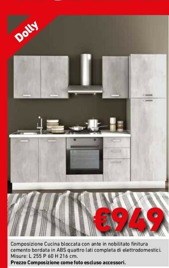 Dolly Composizione Cucina
