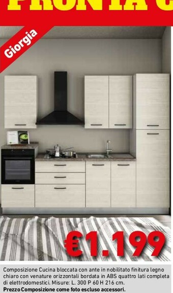 GRANCASA Giorgia Composizione Cucina offerta