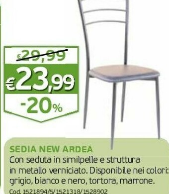 Sedia New Ardea