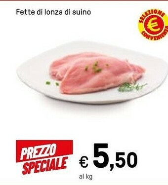 Iper La Grande Fette Di Lonza Di Suino offerta