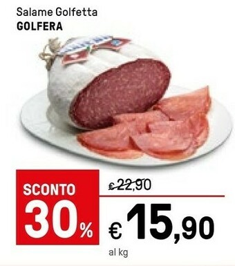 Iper La Grande Golfera Salame Golfetta offerta