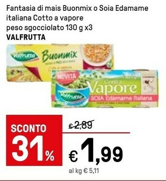 Valfrutta Fantasia Di Mais Buonmix